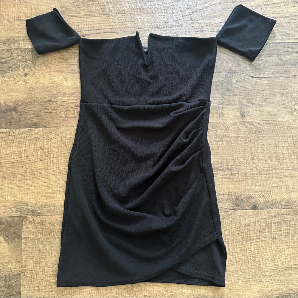 Black Off-Shoulder Dress